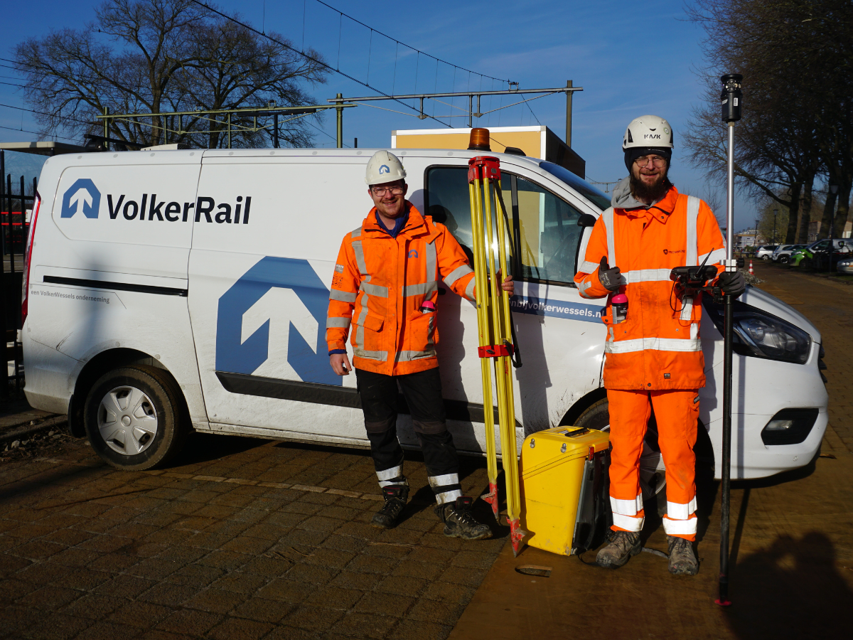 Maatvoering aan het spoor