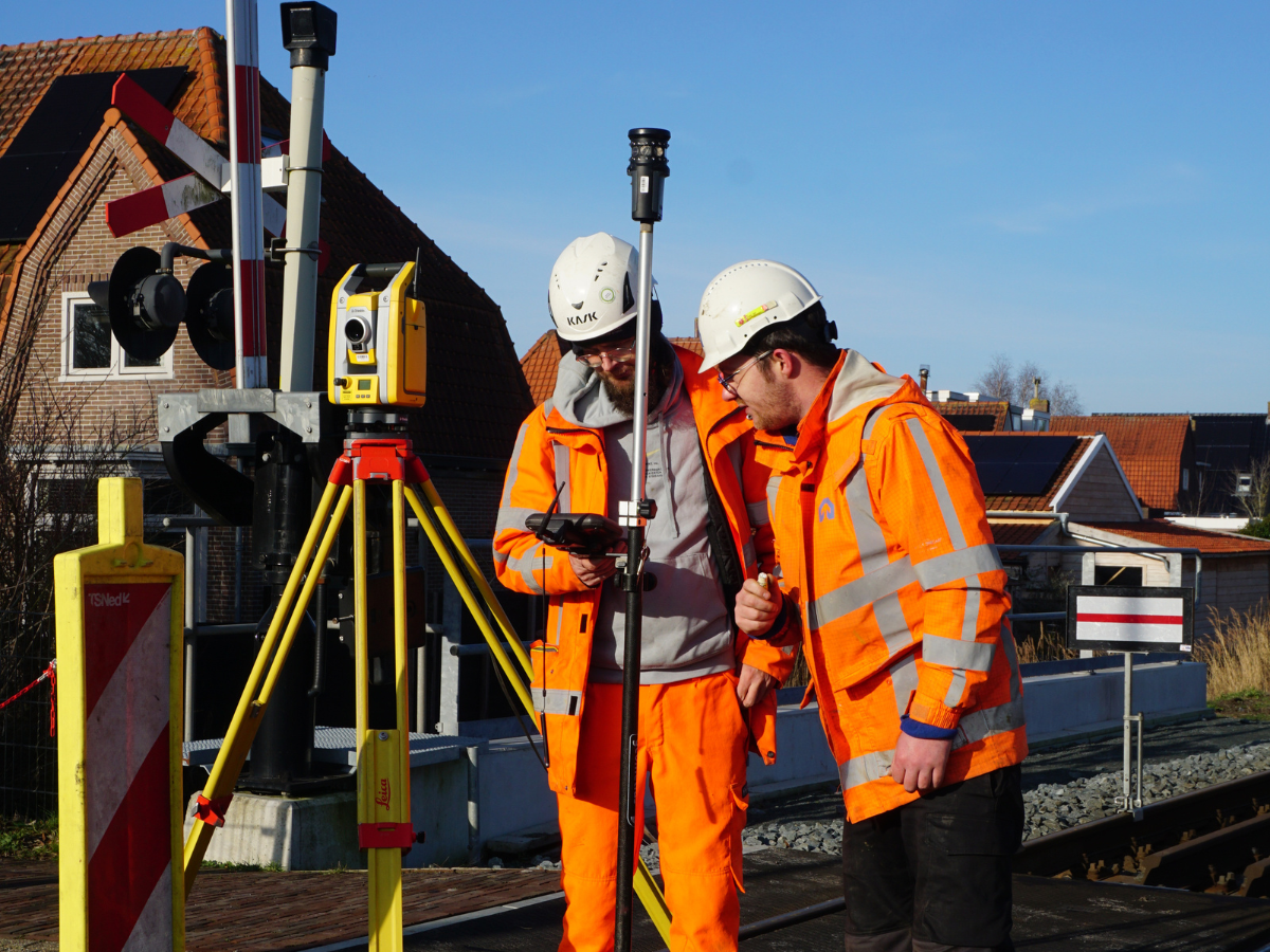 Maatvoering aan het spoor