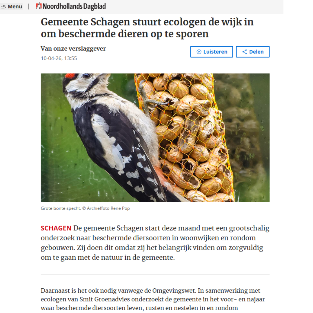 Ecologisch onderzoek Schagen (1)