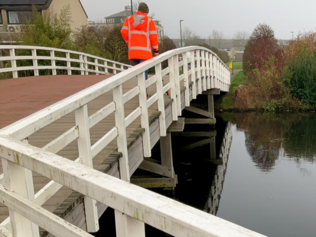 Groot onderhoud civiele kunstwerken Dijk en Waard 2