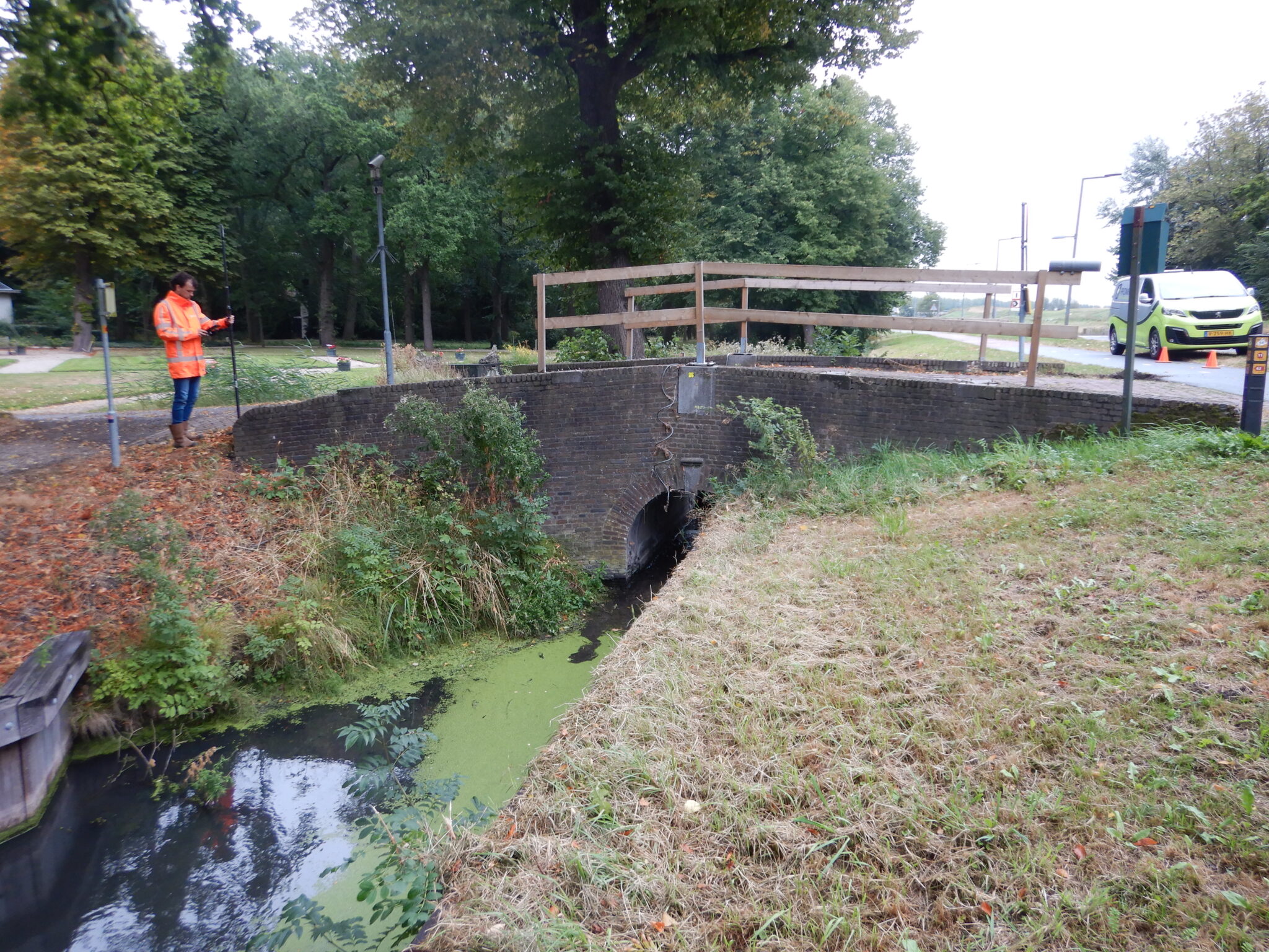 Inspectie monumentale bruggen Buitenplaats De Tempel 5