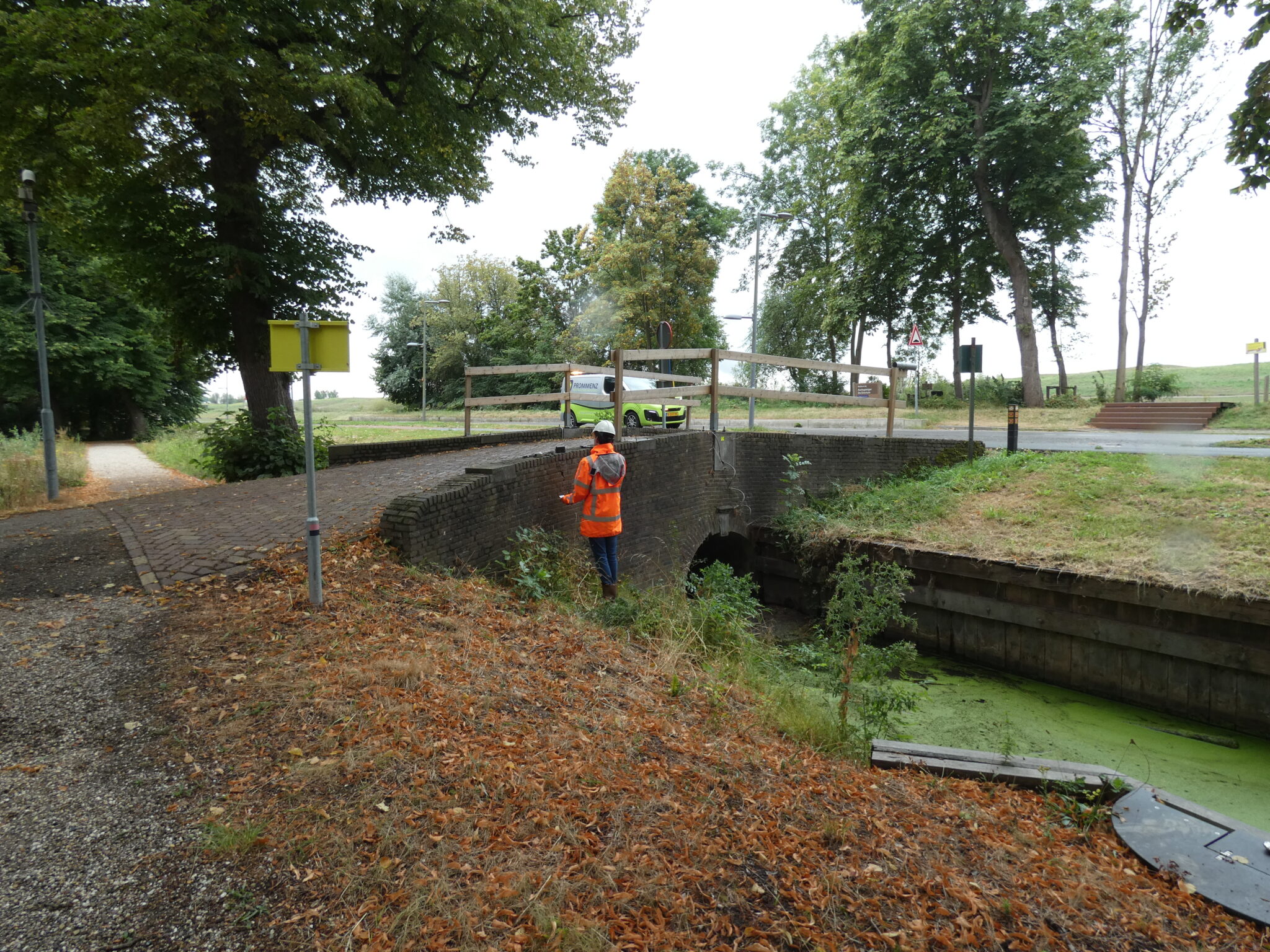 Inspectie monumentale bruggen Buitenplaats De Tempel 4