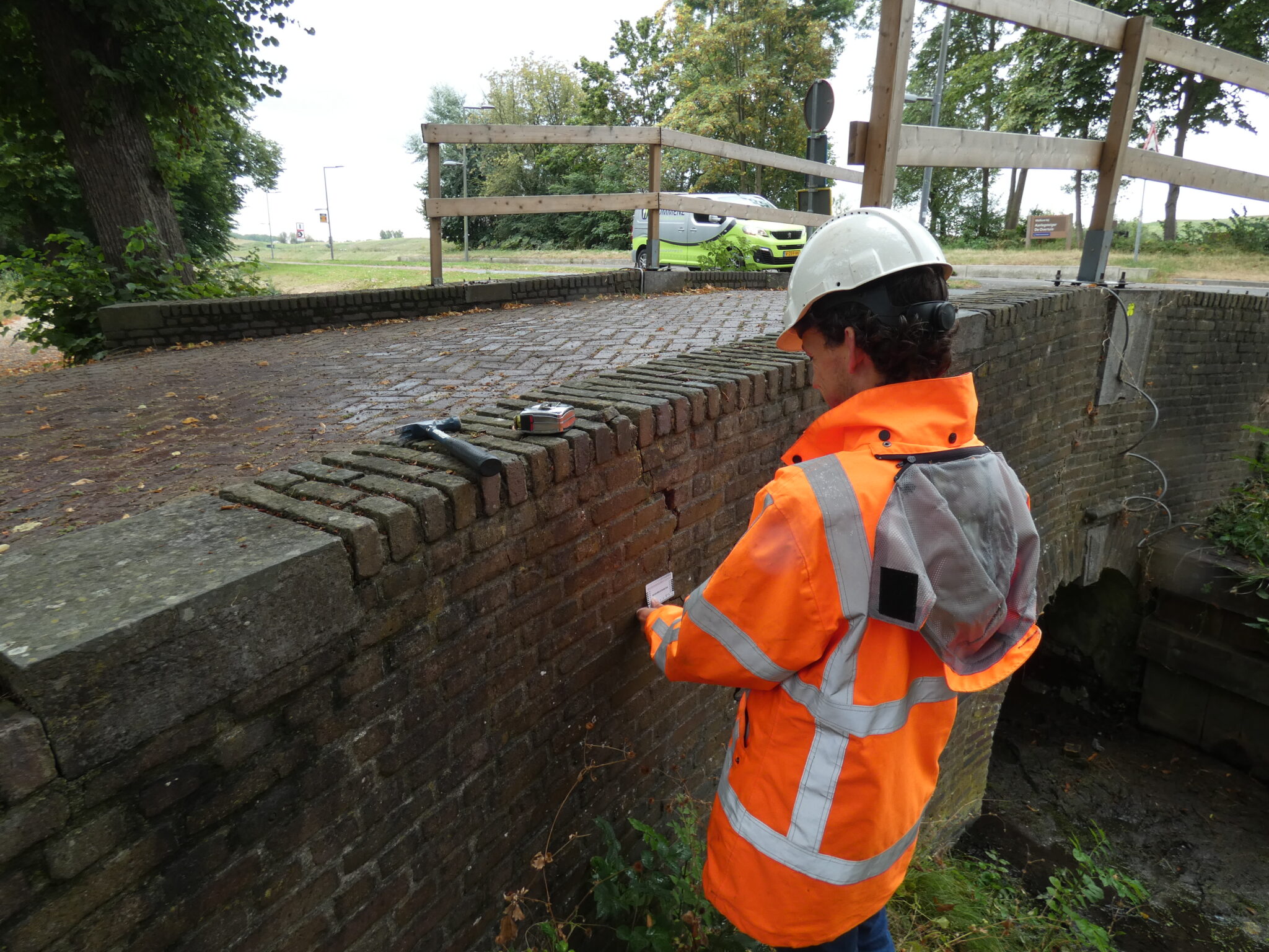 Inspectie monumentale bruggen Buitenplaats De Tempel 2