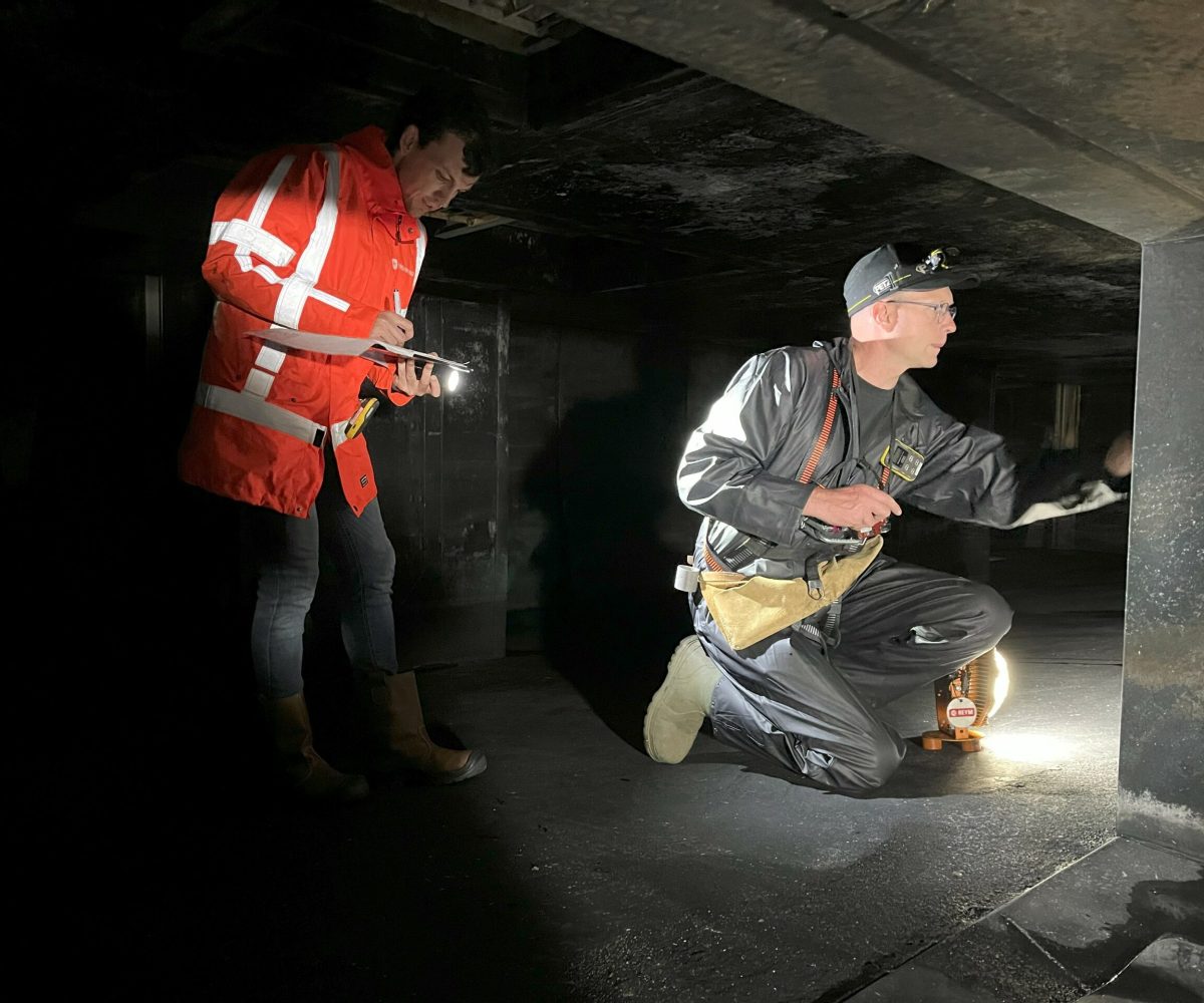 Inspectie rioolwaterzuivering
