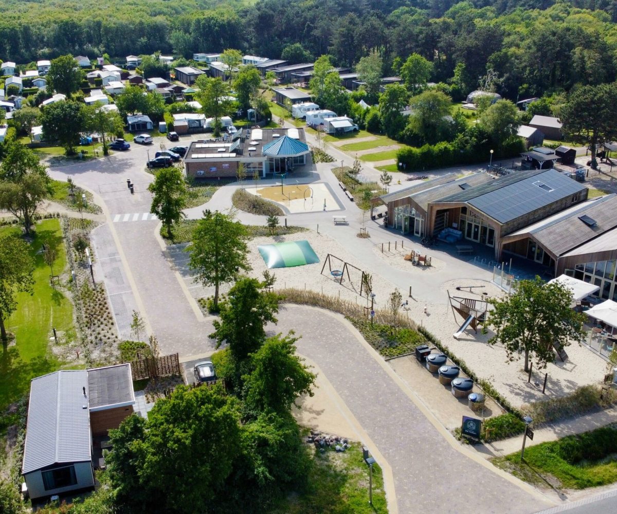 Overzicht centrum - Luchtfoto@DeNollen