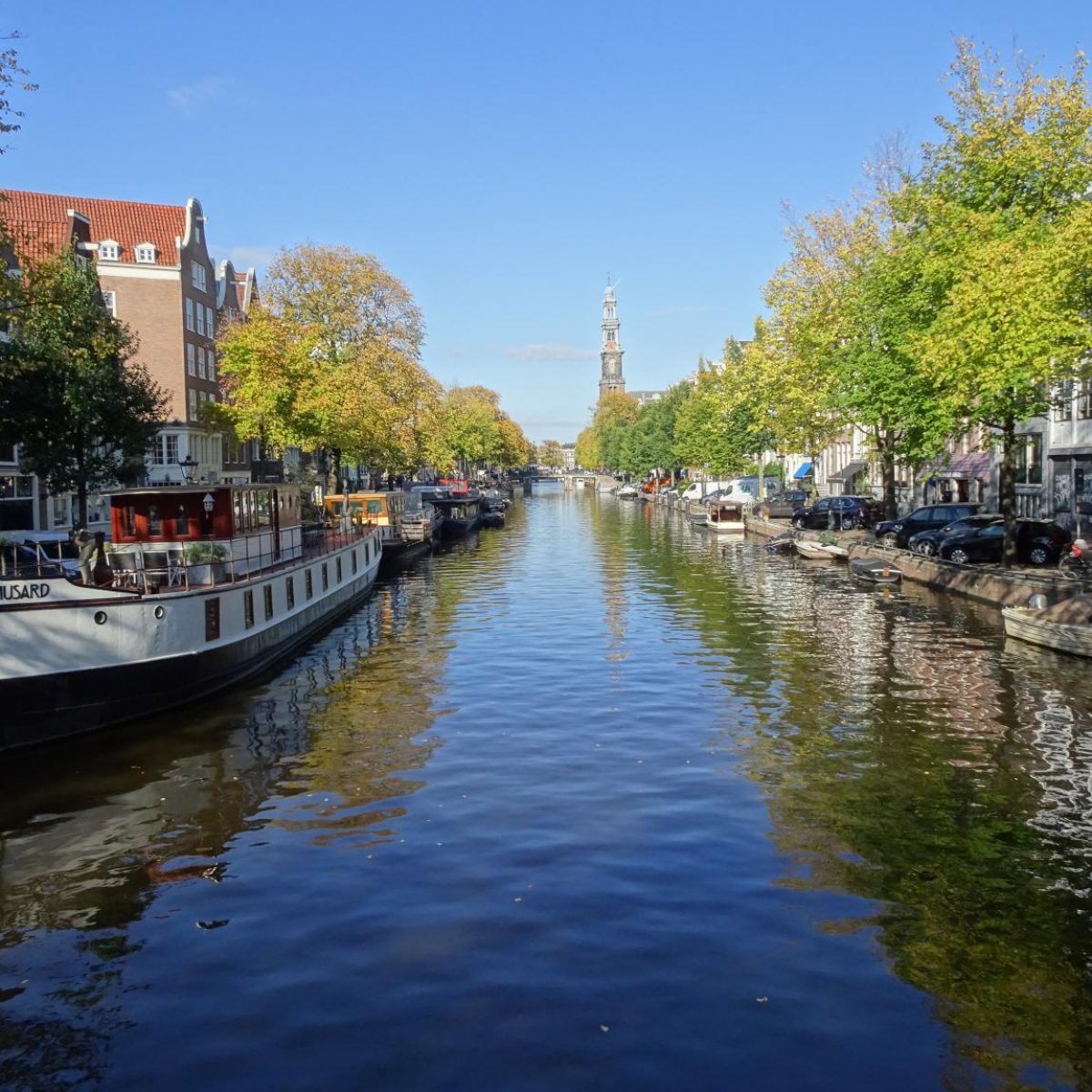 Foto van kademuren Amsterdam